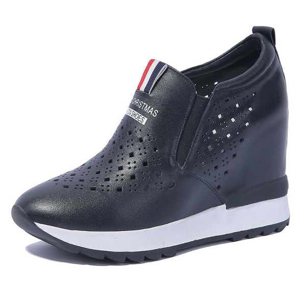 increased within the spring and autumn period and the new female leisure breathable white shoe leather hollow, Black
increased within the spring and autumn period and the new female leisure breathable white shoe leather hollow, Black