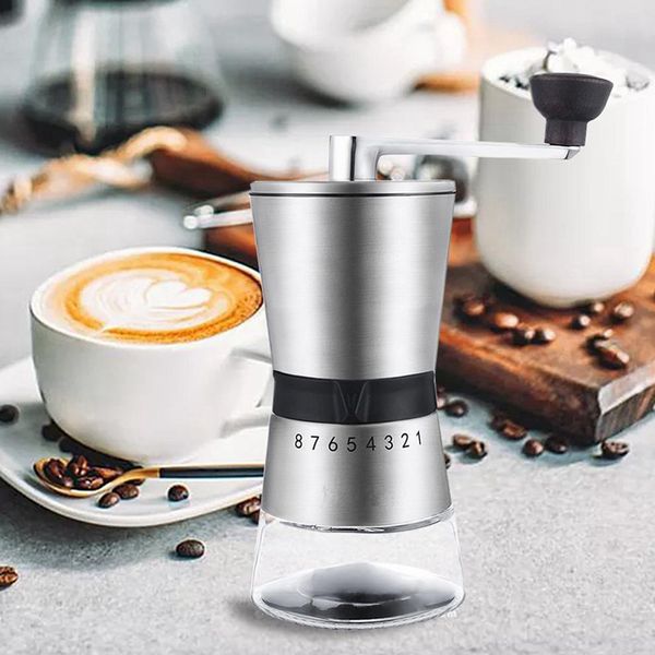 manual coffee grinders xd-stainless steel hand crank grinding conical ceramic grinder mill with burrs
manual coffee grinders xd-stainless steel hand crank grinding conical ceramic grinder mill with burrs