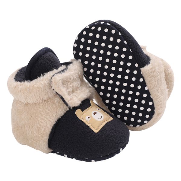 non-slip kids' winter baby girl shoes round toe boots for boy cotton warm toddler girl snow ankle slip-on baby padded boots, Black;grey
non-slip kids' winter baby girl shoes round toe boots for boy cotton warm toddler girl snow ankle slip-on baby padded boots, Black;grey