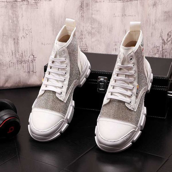 luxury rhinestone men shoes high sneakers hip-hop men height increasing casual shoes ankle boots zapatillas hombre, Black
luxury rhinestone men shoes high sneakers hip-hop men height increasing casual shoes ankle boots zapatillas hombre, Black