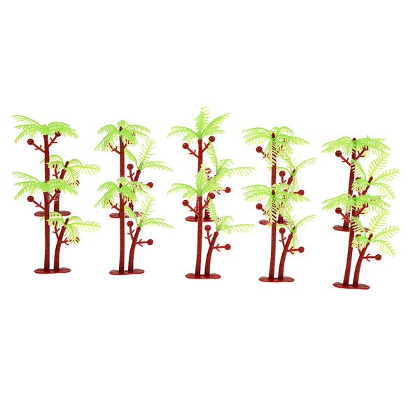 10pcs 1 plastic coconut tree model tree model trees for train layout garden landscape
10pcs 1 plastic coconut tree model tree model trees for train layout garden landscape