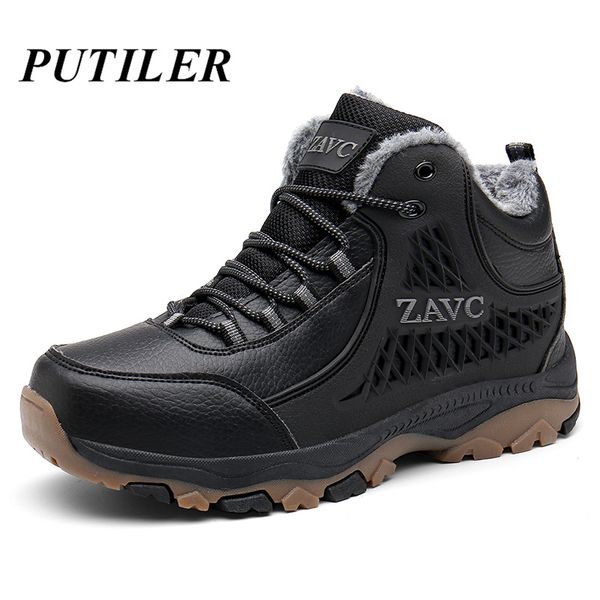 winter warm men snow boots waterproof leather fur hiking boots men work casual shoes sneakers plush ankle black
winter warm men snow boots waterproof leather fur hiking boots men work casual shoes sneakers plush ankle black