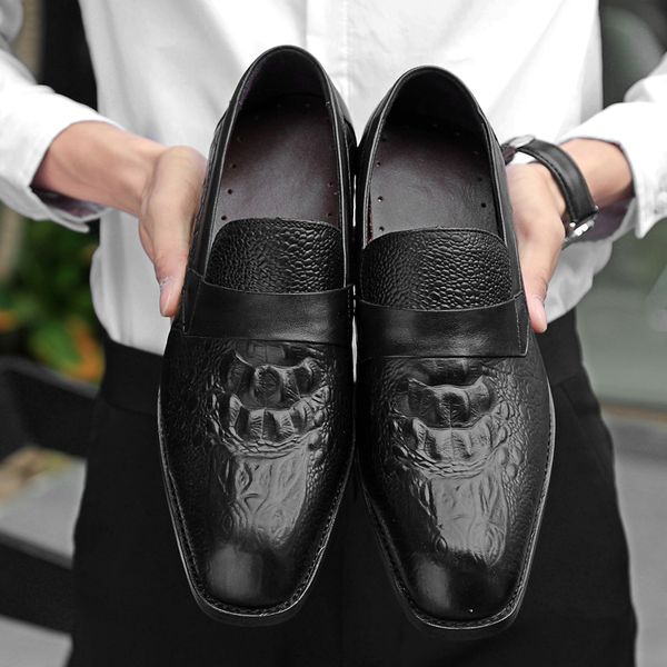 crocodile mens leather shoes business dress suit shoes men brand bullock genuine leather black laces wedding mens
crocodile mens leather shoes business dress suit shoes men brand bullock genuine leather black laces wedding mens