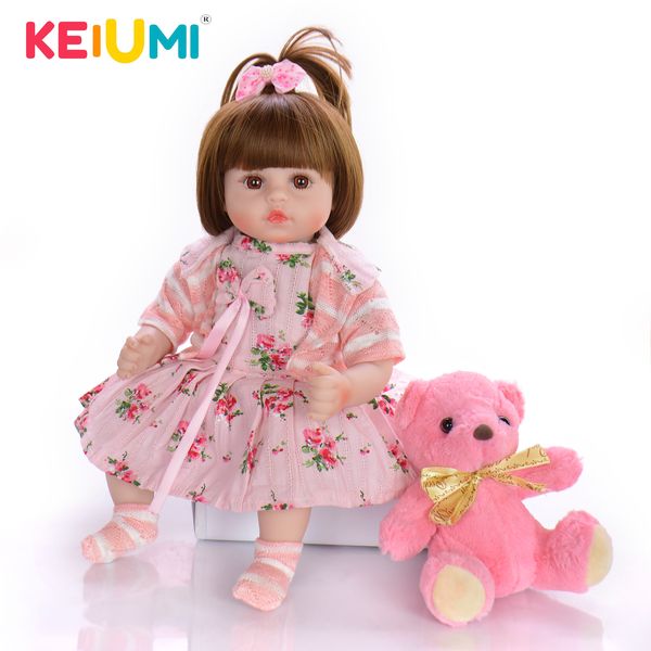 cute soft vinyl reborn doll babies realistic princess girl doll baby toy charming bonecas reborn for children playmate long hair y200413
cute soft vinyl reborn doll babies realistic princess girl doll baby toy charming bonecas reborn for children playmate long hair y200413