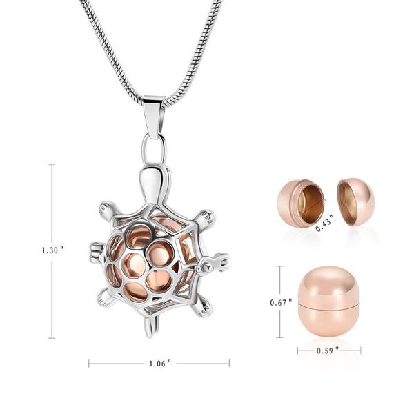 lkj20008 loss of love human cremation pendant rose gold inner urn hold more ashes memorial necklace, Silver
lkj20008 loss of love human cremation pendant rose gold inner urn hold more ashes memorial necklace, Silver