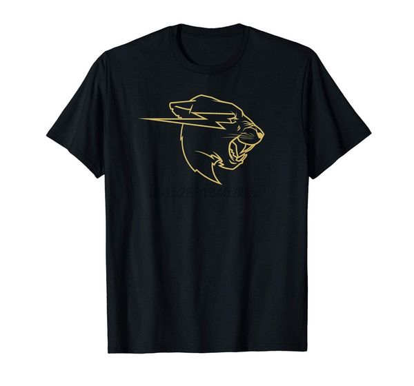 gold mr beast tee t shirt black cotton s-5xl funny o neck t-shirt