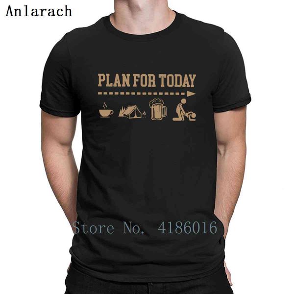 plan for today coffee caping beer make love beer t shirt fit spring personalized tee shirt natural round neck new style shirt