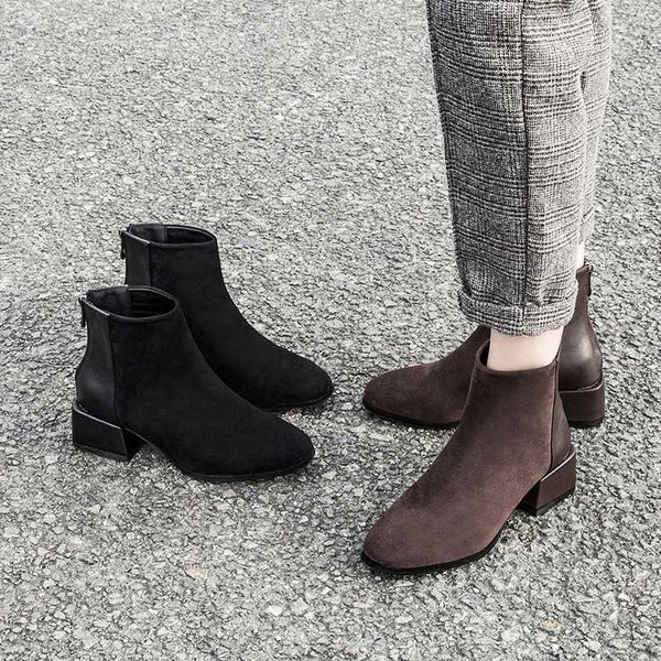 winter platform boots women shoes heels solid flock pu shoe woman boots ankle plus size zipper female shoes promotional deals, Black
winter platform boots women shoes heels solid flock pu shoe woman boots ankle plus size zipper female shoes promotional deals, Black