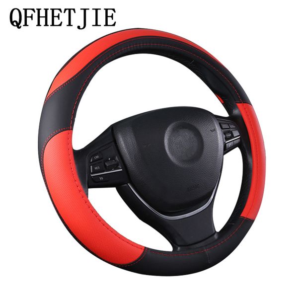 qfhetjie microfiber leather car steering wheel cover 38cm / 15'' anti-scratch protector
qfhetjie microfiber leather car steering wheel cover 38cm / 15'' anti-scratch protector