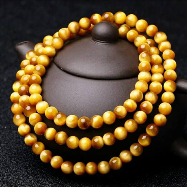 beaded, strands genuine natural gold tiger eye gems stone round bead bracelets healing crystal 108 prayer bracelet women men, Black
beaded, strands genuine natural gold tiger eye gems stone round bead bracelets healing crystal 108 prayer bracelet women men, Black