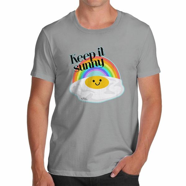funny t shirts for men keep it sunny egg men's t-shirt custom printed tee shirt
funny t shirts for men keep it sunny egg men's t-shirt custom printed tee shirt