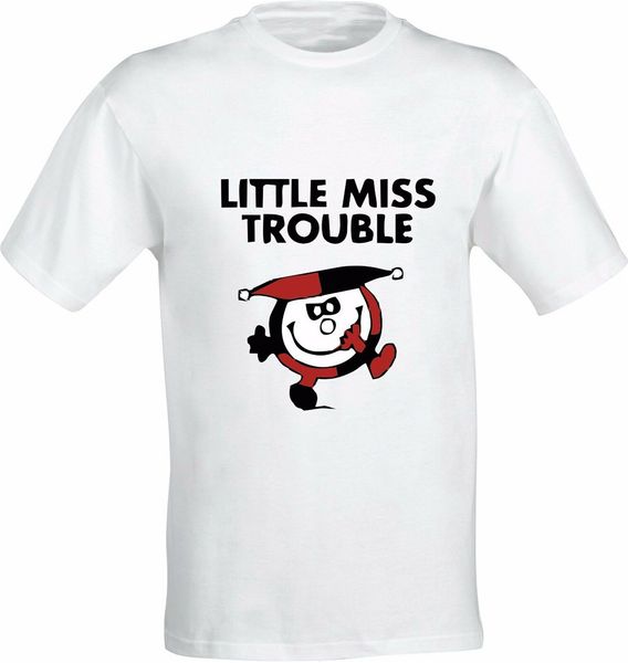little miss trouble смешной полноцветный сублимации футболка мужская одежда tee shirt
little miss trouble смешной полноцветный сублимации футболка мужская одежда tee shirt
