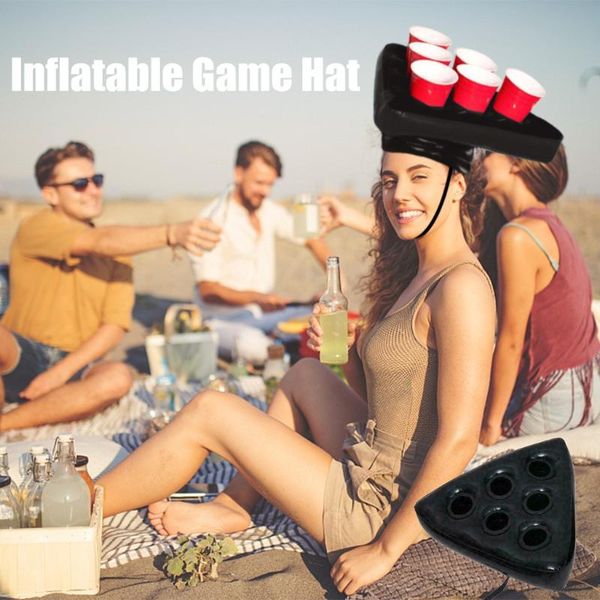 pvc inflatable beer hat rings play fun cap inflatible swim beach throw ball toy team game model outdoor toy 6 hold 8.27, Blue;gray
pvc inflatable beer hat rings play fun cap inflatible swim beach throw ball toy team game model outdoor toy 6 hold 8.27, Blue;gray