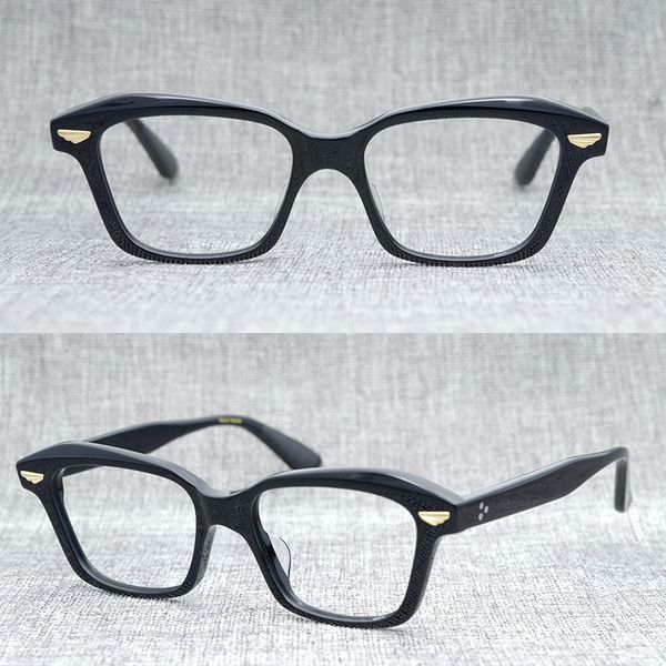 acetate square glasses frame men women vintage clear transparent glasses optical prescription eyeglasses frames eyewear oculos, Black
acetate square glasses frame men women vintage clear transparent glasses optical prescription eyeglasses frames eyewear oculos, Black