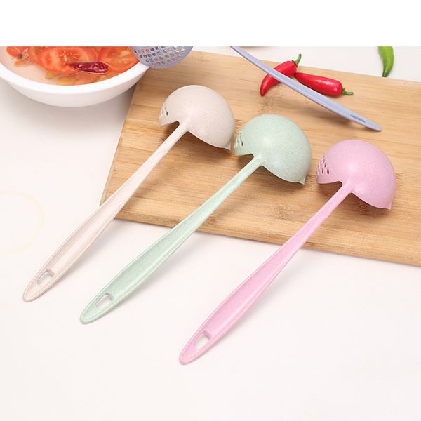 2 in 1 wheat straw soup spoon long handle porridge spoons filter home cooking tools kitchen accessories lxy9
2 in 1 wheat straw soup spoon long handle porridge spoons filter home cooking tools kitchen accessories lxy9