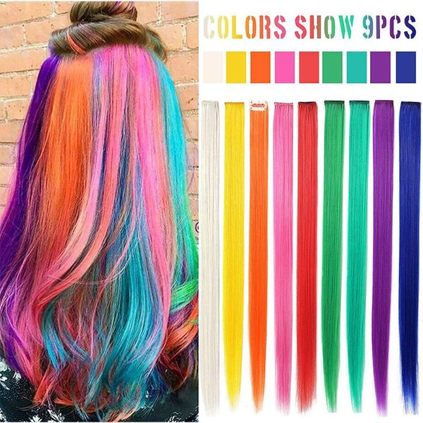 hair accessories mqy 6/9pcs rainbow doll clip in / on multi-color party highlights straight colored extensions
hair accessories mqy 6/9pcs rainbow doll clip in / on multi-color party highlights straight colored extensions