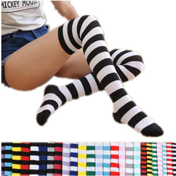 socks & hosiery 2021 colorful striped boots compression stockings ladies over knee long women's sock body thigh high tube women, Black;white
socks & hosiery 2021 colorful striped boots compression stockings ladies over knee long women's sock body thigh high tube women, Black;white