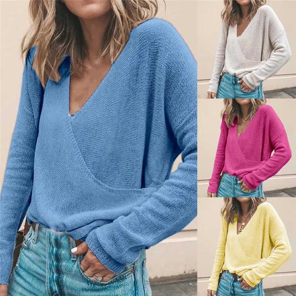 women's sweaters deep v neck woman knitted pull femme autumn winter long sleeve pullover women sweter solid cross sweater, White;black
women's sweaters deep v neck woman knitted pull femme autumn winter long sleeve pullover women sweter solid cross sweater, White;black