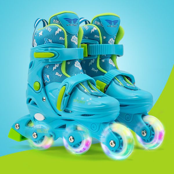 athletic & outdoor children's adjustable skates a full set of single flash ice skate shoes for boys and girls inline beginners, Black
athletic & outdoor children's adjustable skates a full set of single flash ice skate shoes for boys and girls inline beginners, Black