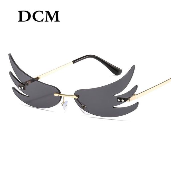 sunglasses dcm est trending women alloy rimless party sun glasses gold blue lens uv400 masculino, White;black
sunglasses dcm est trending women alloy rimless party sun glasses gold blue lens uv400 masculino, White;black