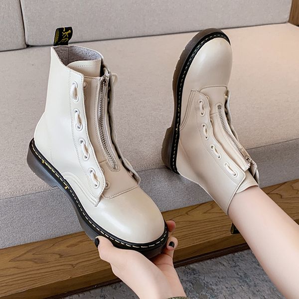 shoes white mid-calf boots luxury designer round toe flat heel zipper low heels booties rock short fashion rubber mid calf, Black
shoes white mid-calf boots luxury designer round toe flat heel zipper low heels booties rock short fashion rubber mid calf, Black