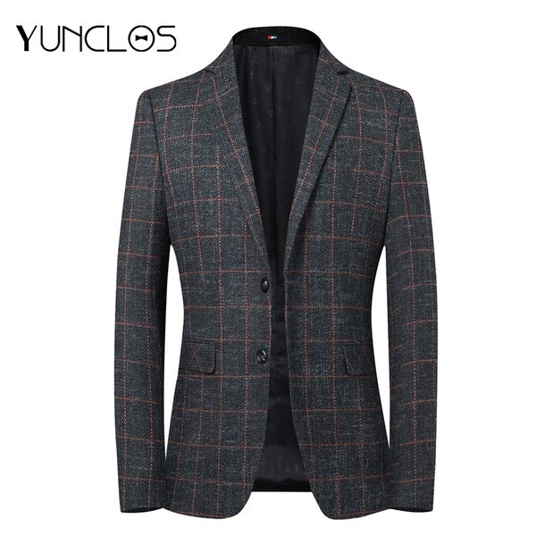 yunclos men's business suit jacket party plaid coat formal & wedding suit blazer asian size classic dress blazer masculine, White;black
yunclos men's business suit jacket party plaid coat formal & wedding suit blazer asian size classic dress blazer masculine, White;black