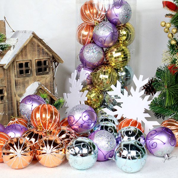 party decoration 24pcs christmas tree toys decorations ball bauble xmas hanging ornaments for home year navidad
party decoration 24pcs christmas tree toys decorations ball bauble xmas hanging ornaments for home year navidad