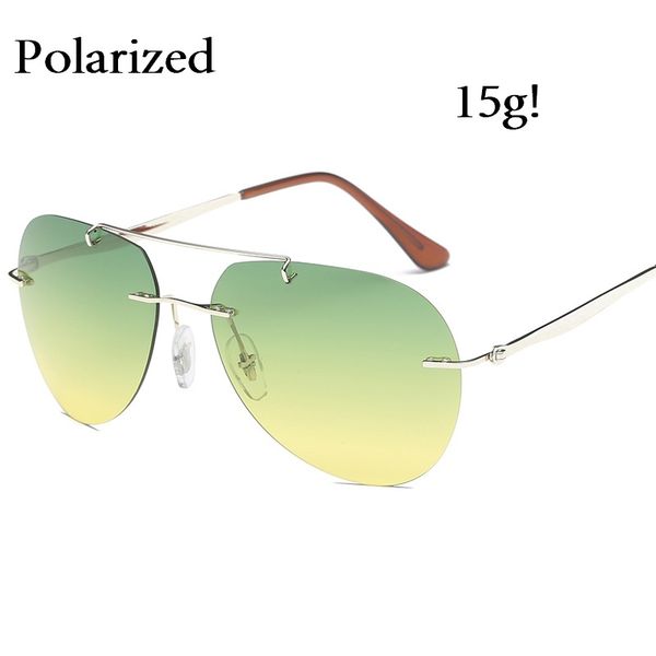 sunglasses polarized men women night driving sun glasses for man female rimless aviation sunglass mirror uv400 sunglasses-men, White;black
sunglasses polarized men women night driving sun glasses for man female rimless aviation sunglass mirror uv400 sunglasses-men, White;black