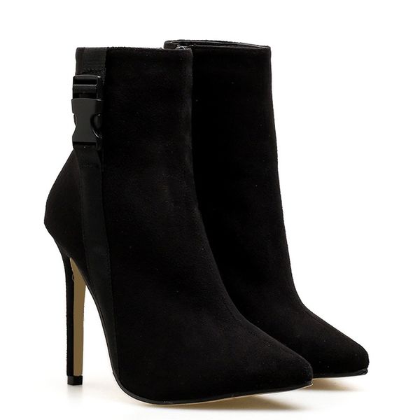 pointy boot zipper brand women's shoes rubber boots booties woman 2020 high heels pointe fashion large size rain stiletto, Black
pointy boot zipper brand women's shoes rubber boots booties woman 2020 high heels pointe fashion large size rain stiletto, Black