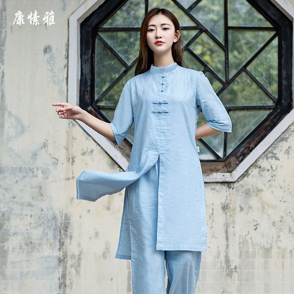yoga outfits women set tai chi meditation taiji uniforms cotton linen short loose wide leg pant casual martial art clothes, White;red
yoga outfits women set tai chi meditation taiji uniforms cotton linen short loose wide leg pant casual martial art clothes, White;red