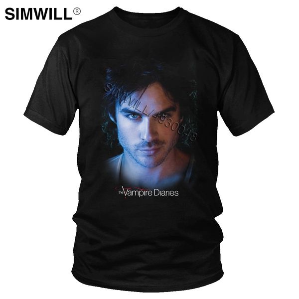 handsome the vampire diaries damon t shirt men printed cotton horror tv tee short sleeve supernatural tv t-shirt merch gift
handsome the vampire diaries damon t shirt men printed cotton horror tv tee short sleeve supernatural tv t-shirt merch gift
