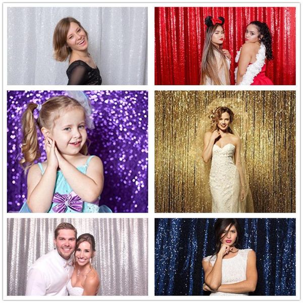 party decoration 4x6.5ft wedding sequin backdrop po booth christmas curtains, background
party decoration 4x6.5ft wedding sequin backdrop po booth christmas curtains, background