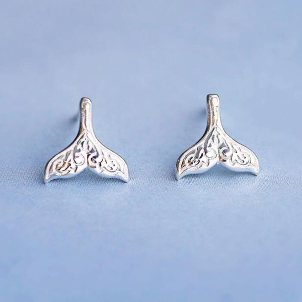 stud smjel cute prevent allergy whale tail earring dolphin mermaid earrings for women wedding jewelry syed128, Golden;silver
stud smjel cute prevent allergy whale tail earring dolphin mermaid earrings for women wedding jewelry syed128, Golden;silver