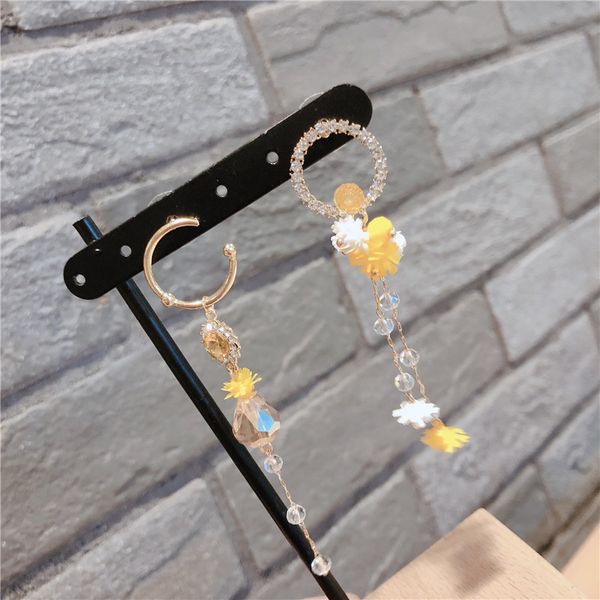 shiny side new accessories pierced crystal stud earrings for women simple style gift irregular flower long earrings, Golden;silver
shiny side new accessories pierced crystal stud earrings for women simple style gift irregular flower long earrings, Golden;silver