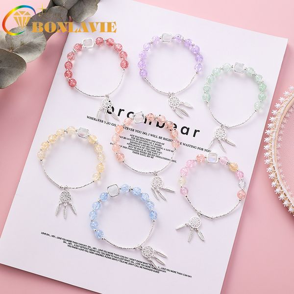 charm bracelets strawberry crystal bracelet women female pink dreamcatcher beaded single circle girlfriend student birthday gift, Golden;silver
charm bracelets strawberry crystal bracelet women female pink dreamcatcher beaded single circle girlfriend student birthday gift, Golden;silver
