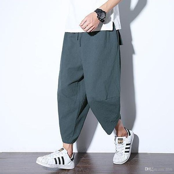 m-5xl men cotton linen harem pants 2019 summer hip hop loose joggers pants plus size casual drawstring trousers male sweatpants, Black
m-5xl men cotton linen harem pants 2019 summer hip hop loose joggers pants plus size casual drawstring trousers male sweatpants, Black