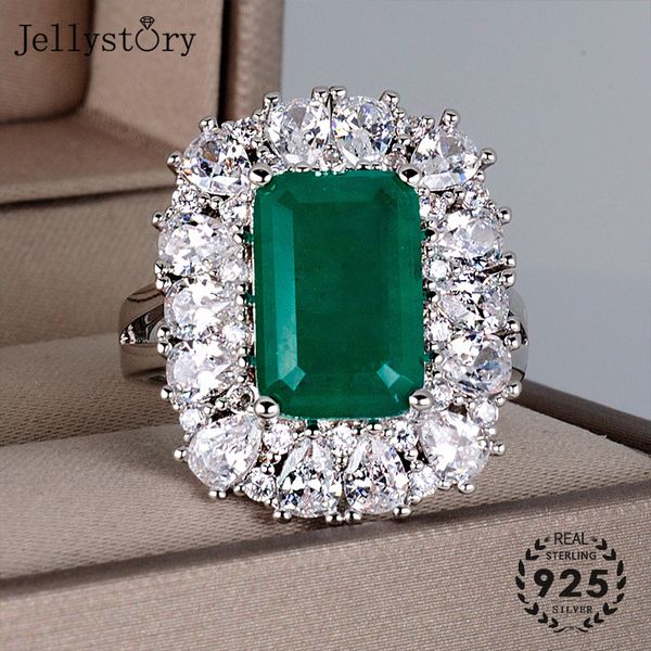 cluster rings jellystory classic ring 100% 925 sterling silver jewelry with rectangle shape emerald gemstone for women wedding engagement gi, Golden;silver
cluster rings jellystory classic ring 100% 925 sterling silver jewelry with rectangle shape emerald gemstone for women wedding engagement gi, Golden;silver