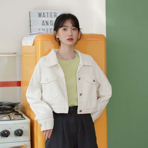 women's jackets denim jacket korean coat female cropped jean women clothes cotton 2021 spring casaco nrjc105-9810 pph618, Black;brown
women's jackets denim jacket korean coat female cropped jean women clothes cotton 2021 spring casaco nrjc105-9810 pph618, Black;brown