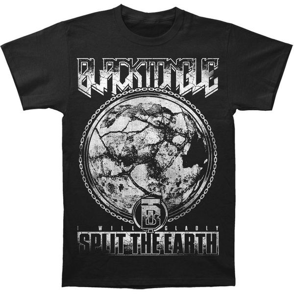 black tongue men's earth t-shirt blacknew t shirt spring summer