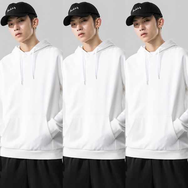 hooded sweater men's ins korean style trendy solid color loose all-match hooded wear casual wearsweater casual wear clothes for men ub9, Black
hooded sweater men's ins korean style trendy solid color loose all-match hooded wear casual wearsweater casual wear clothes for men ub9, Black