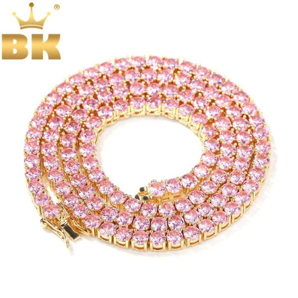 chains the bling king 4mm pink iced cubic zirconia tennis gold silver color necklace colored fashion hiphop jewelry
chains the bling king 4mm pink iced cubic zirconia tennis gold silver color necklace colored fashion hiphop jewelry