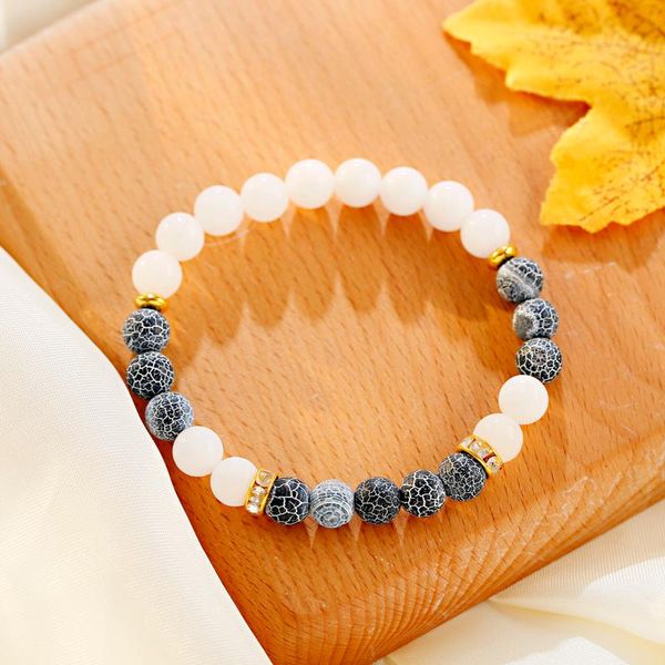 classic buddha prayer jewelry blue weathering stone beaded bracelet for men fashion white onyx beads bracelets homme, Black
classic buddha prayer jewelry blue weathering stone beaded bracelet for men fashion white onyx beads bracelets homme, Black