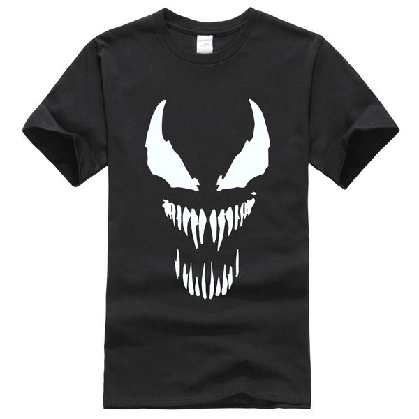2019 summer venom t shirt men funny comic originality cotton t-shirt anime movie tee homme casual camisetas pp