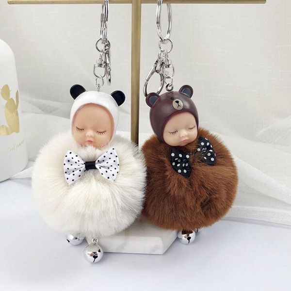 10pcs/lot sleeping baby keychains women's bag decorations plush doll with bow key ring party favors for girls fashion jewelry, Slivery;golden
10pcs/lot sleeping baby keychains women's bag decorations plush doll with bow key ring party favors for girls fashion jewelry, Slivery;golden