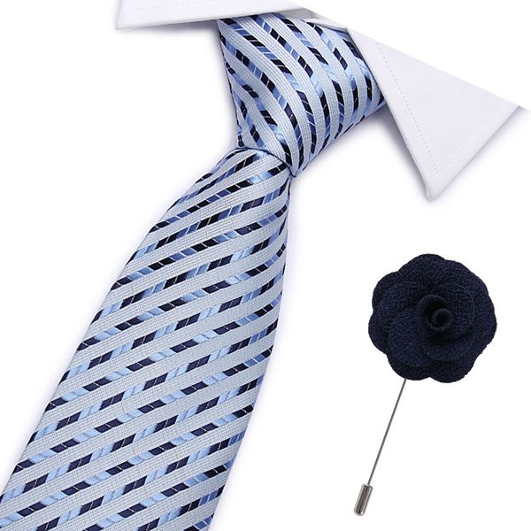men fashion style slim necktie brooch tie set design longth men for party formal designer ties, Black;gray
men fashion style slim necktie brooch tie set design longth men for party formal designer ties, Black;gray
