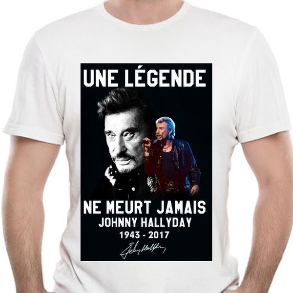men funny t shirt fashion tshirt une legende ne meurt jamais johnny hallyday 1943-2017 women t-shirt
men funny t shirt fashion tshirt une legende ne meurt jamais johnny hallyday 1943-2017 women t-shirt
