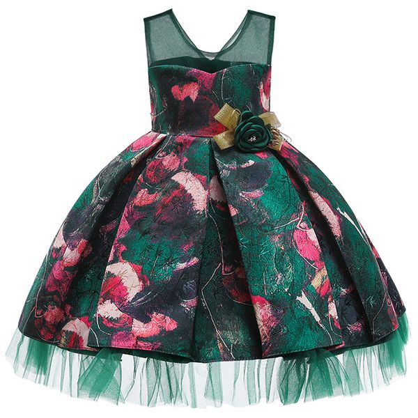 girl's dresses flower girl princess romantic wedding party bridesmaid high-end dress first performance for eucharist, Red;yellow
girl's dresses flower girl princess romantic wedding party bridesmaid high-end dress first performance for eucharist, Red;yellow