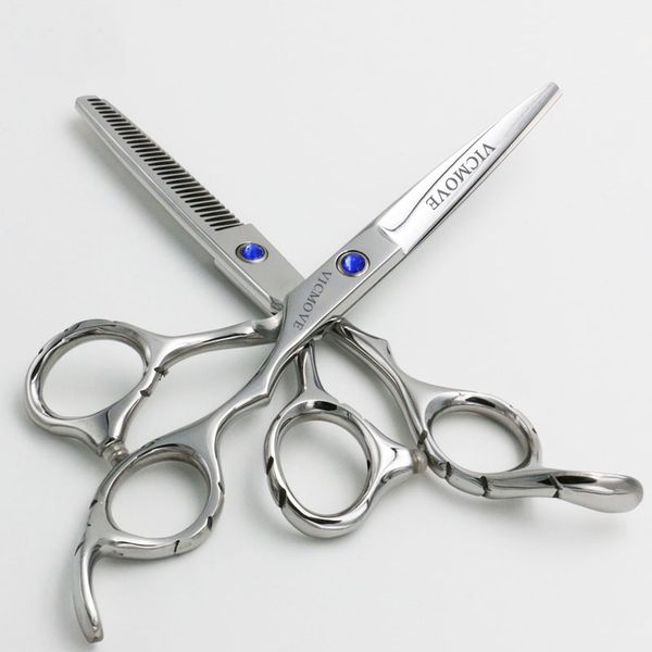 hair scissors 6'' japan 440c steel hairdressing cutting shears thinning professional human barber
hair scissors 6'' japan 440c steel hairdressing cutting shears thinning professional human barber