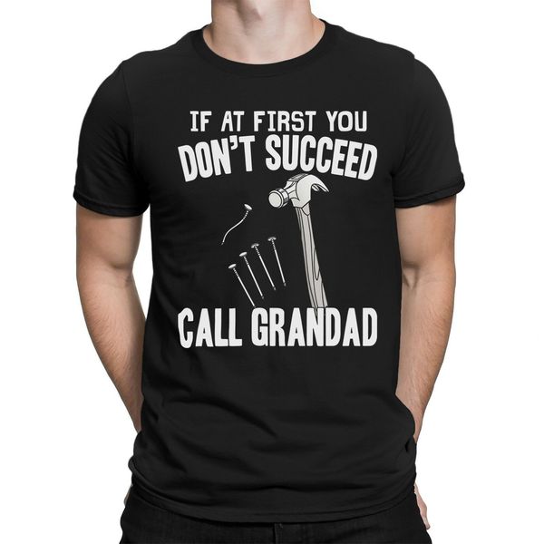 if you dont succeed call grandad mens funny t-shirt grandfather fathers day gift new fashion
if you dont succeed call grandad mens funny t-shirt grandfather fathers day gift new fashion