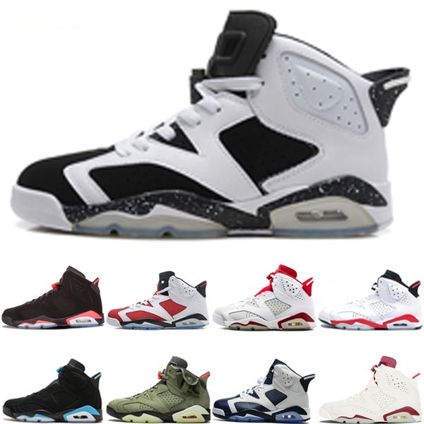 6s 6 men mens basketball shoes oreo olympic white infared unc travis scotts sport blue alternate sneakers chaussures sports
6s 6 men mens basketball shoes oreo olympic white infared unc travis scotts sport blue alternate sneakers chaussures sports